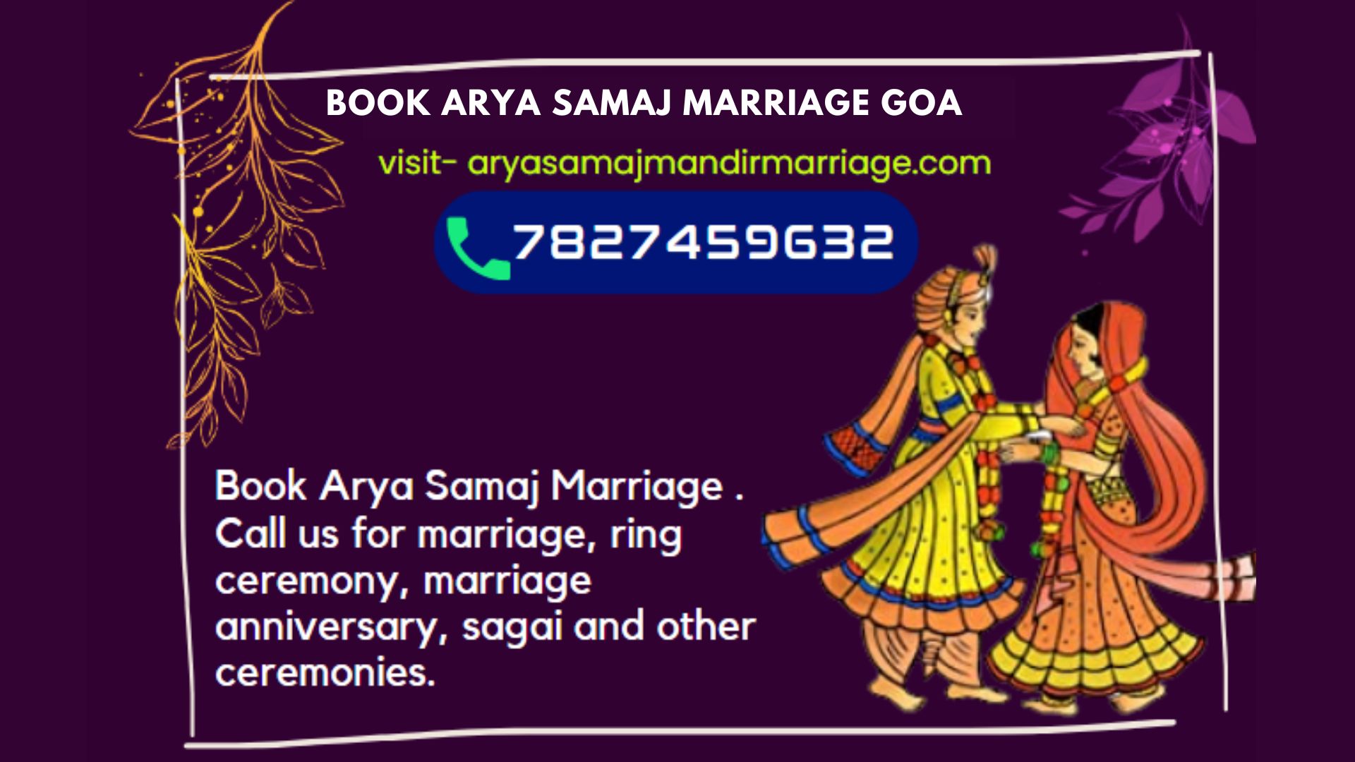 Arya Samaj Marriage Goa