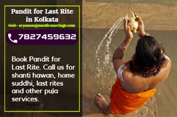 Pandit for last rites in kolkata