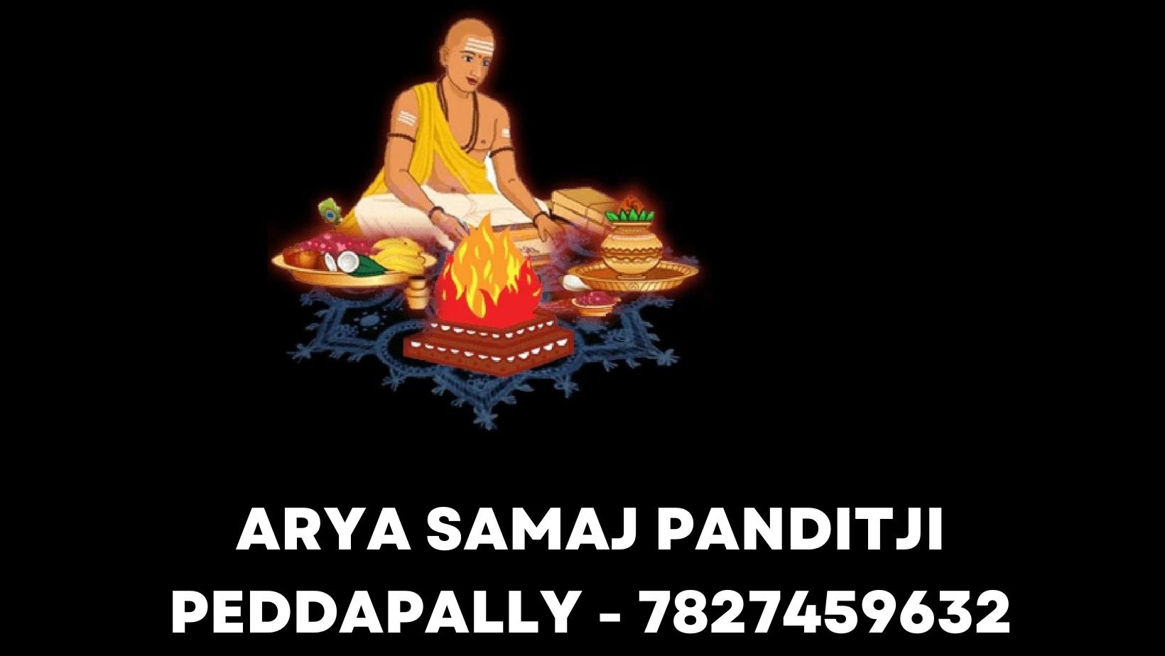 Arya Samaj Panditji in Peddapally